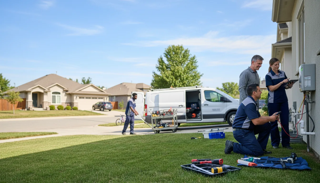 Tankless water heater service in Lovell, WY